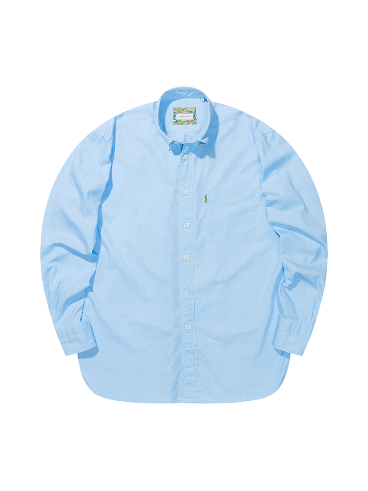 [컴포트] V-630 옥스포드 셔츠 (몰디브 블루)
